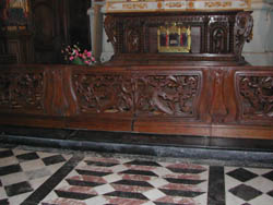 Restauration de la table de communion  Dompierre-sur-Helpe